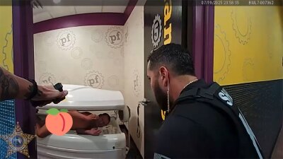 Lee County deputies arrested Henrry Antunez-Avarado on July 19, 2025, after video shows him naked inside a tanning bed at a Planet Fitness. 