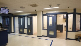 Part of what the Vista jail looks like right now. 