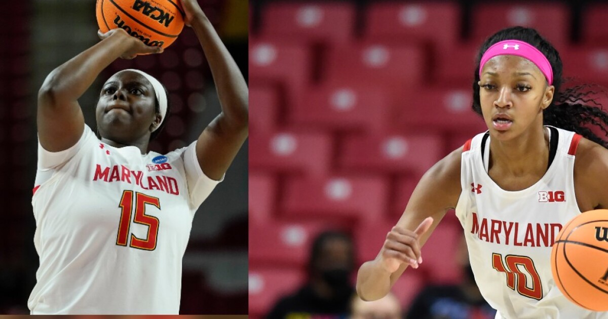 Top two leading scorers from Maryland women's basketball team to enter