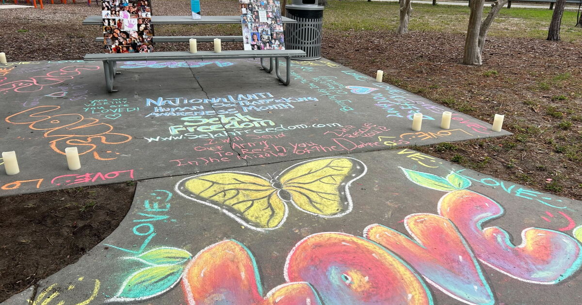 Victims and survivors create murals for human trafficking awareness - Vimarsana News