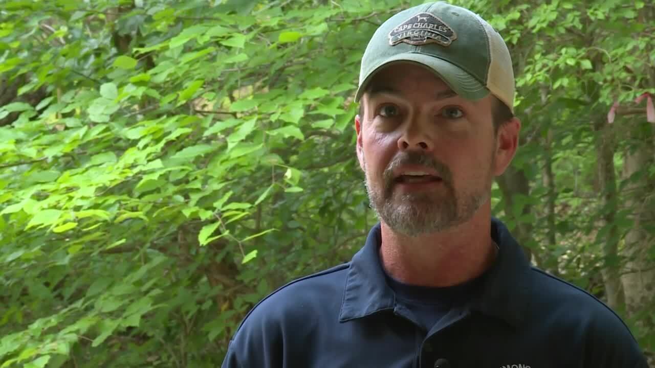 Officer Chris Saunders, a Richmond Police peer support specialist