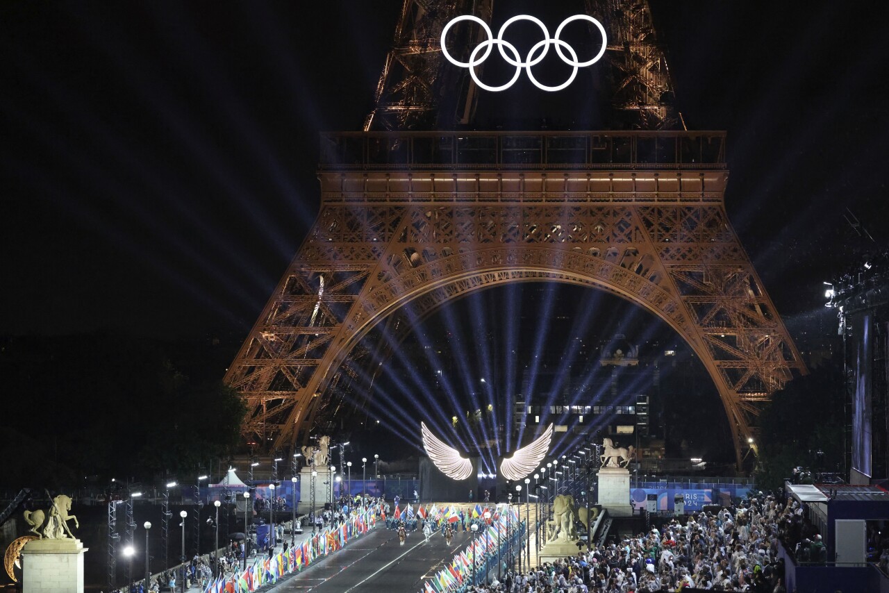 APTOPIX Paris Olympics Opening Ceremony