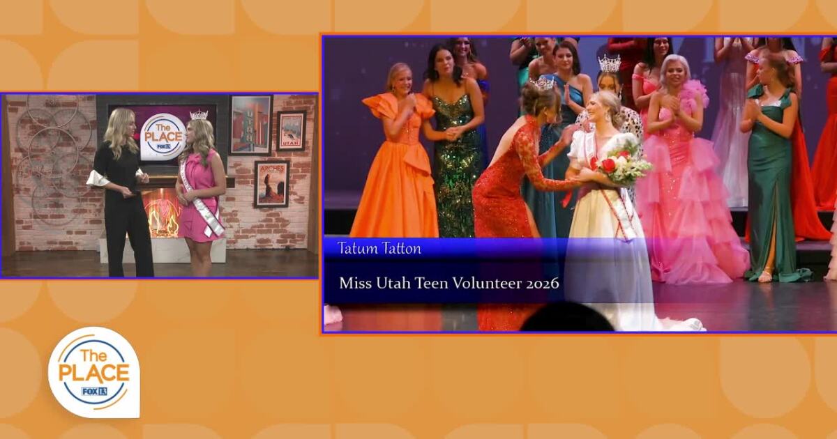 Meet the new Miss Utah Teen Volunteer, Tatum Tatton