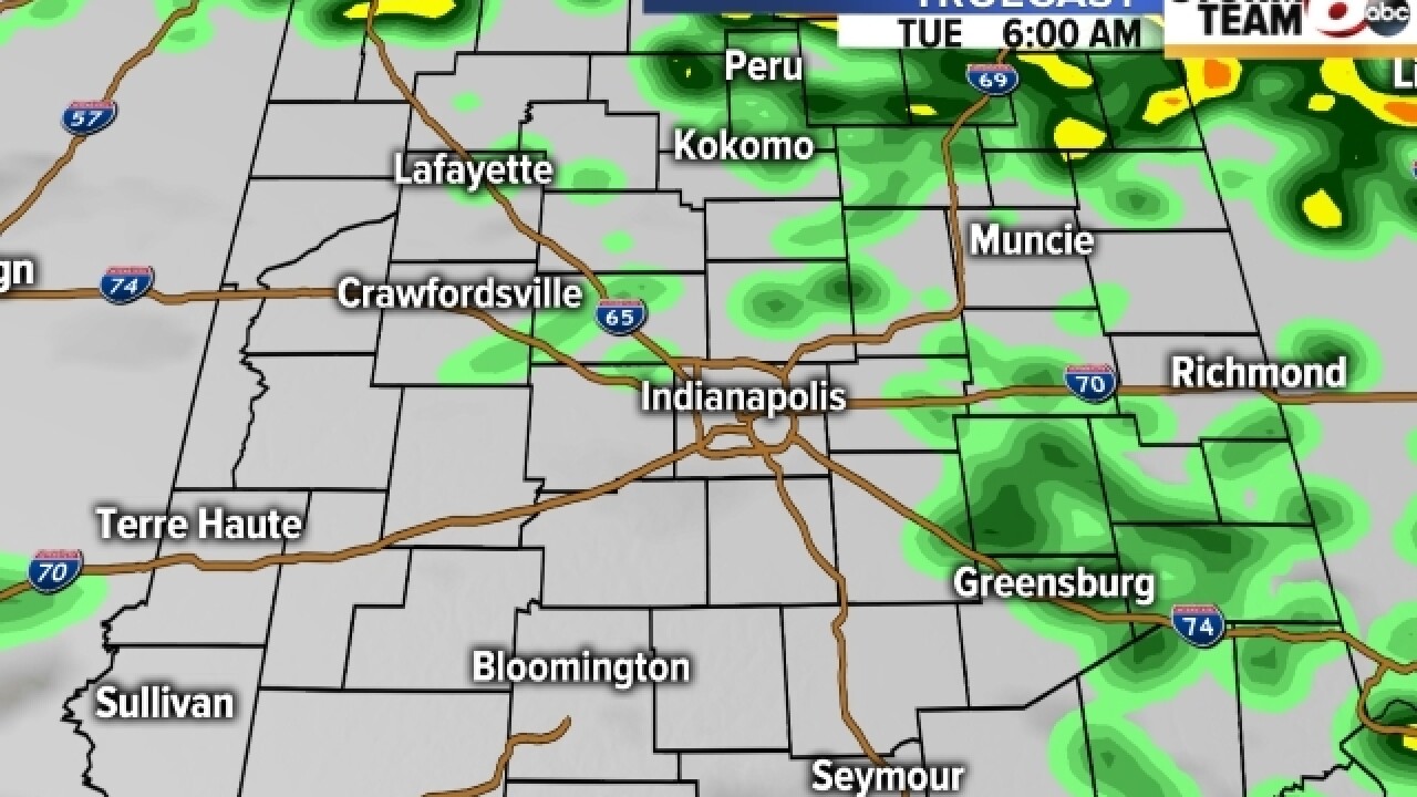 TIMELINE: When will you start to see the rain?