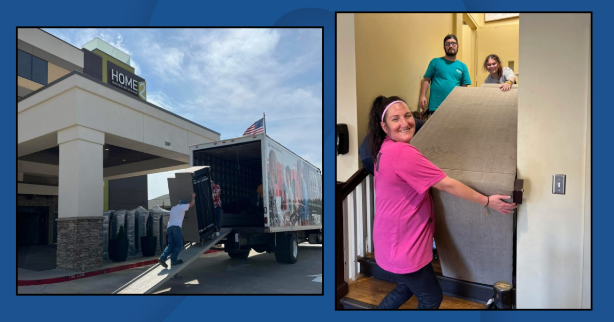 ‘Getting that couch was a blessing’