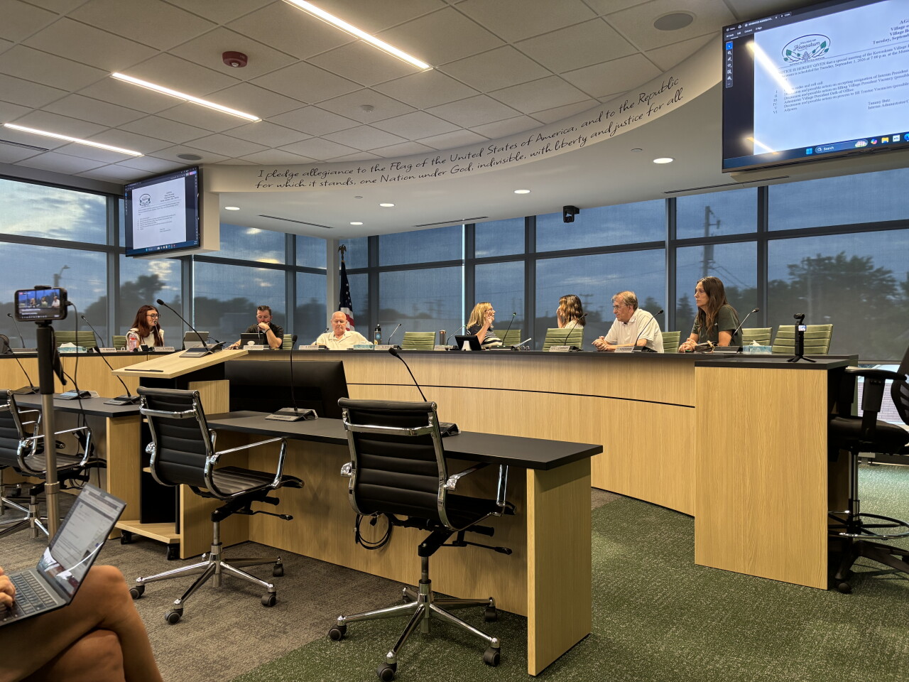 Kewaskum interim village board president resigns after one month, citing health issues