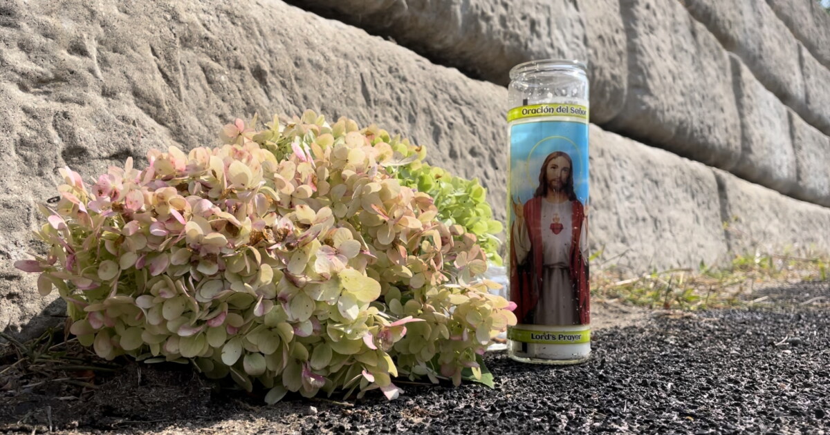 Flowers, ribbon memorialize fallen GRPS staff member - Vimarsana News