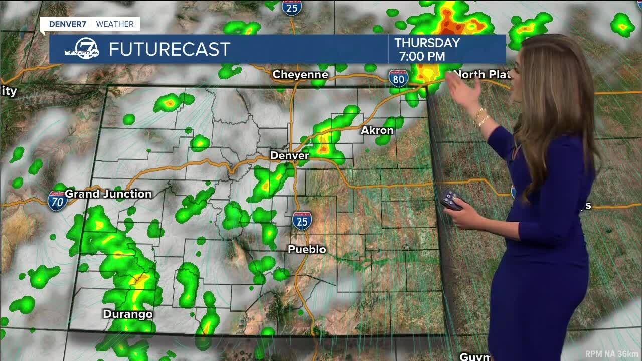 Statewide Futurecast: Thursday 7pm