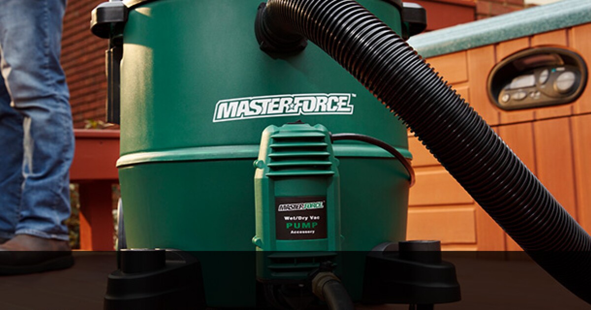 Menards Home Enhancement Topic: “Shop Vacs are Helpful”