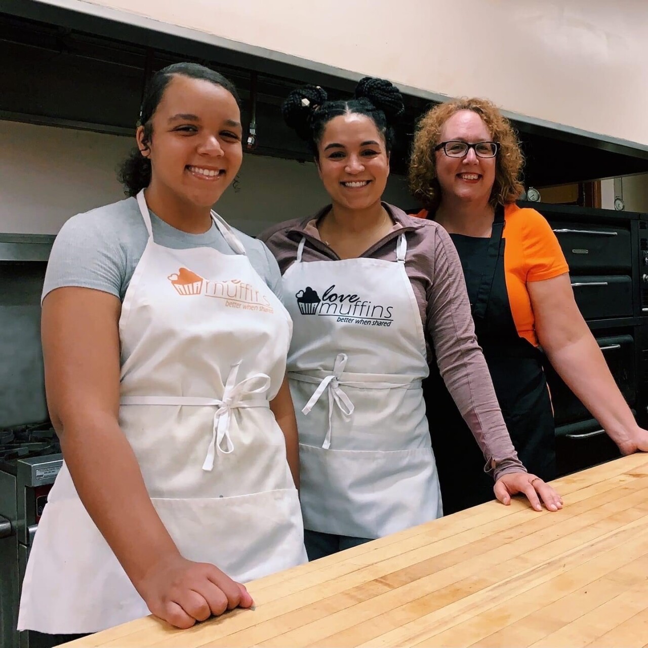 From left to right: Hellen, Savannah and Eileen
