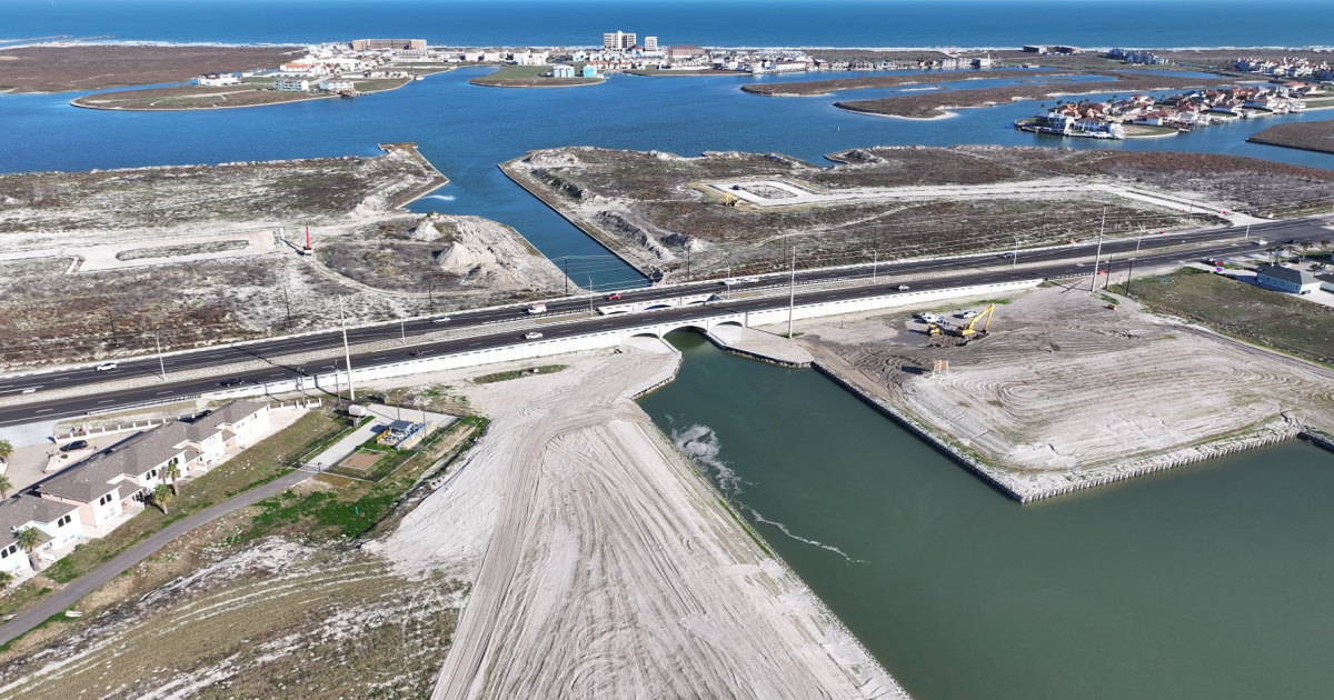 Let the water flow! Don Patricio Bridge canals finally connected - Vimarsana News