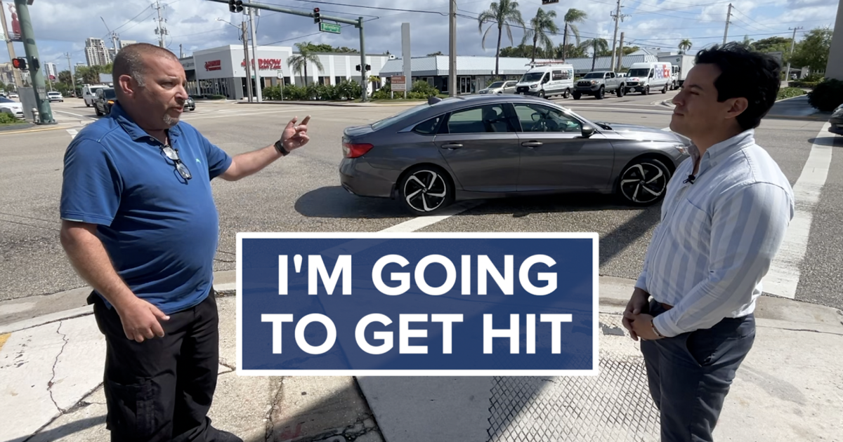 Pedestrians warn of dangerous heavy traffic conditions in West Palm Beach