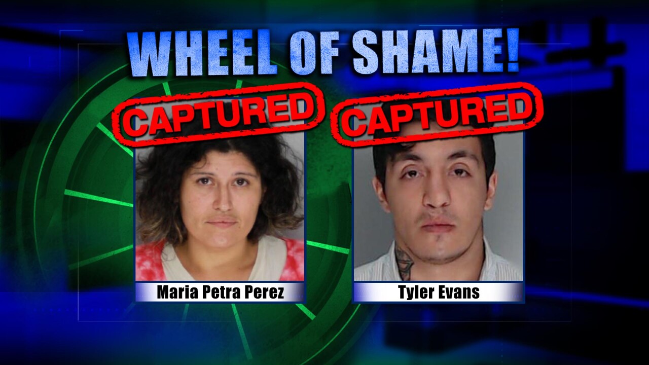Wheel of Shame Fugitives Arrested