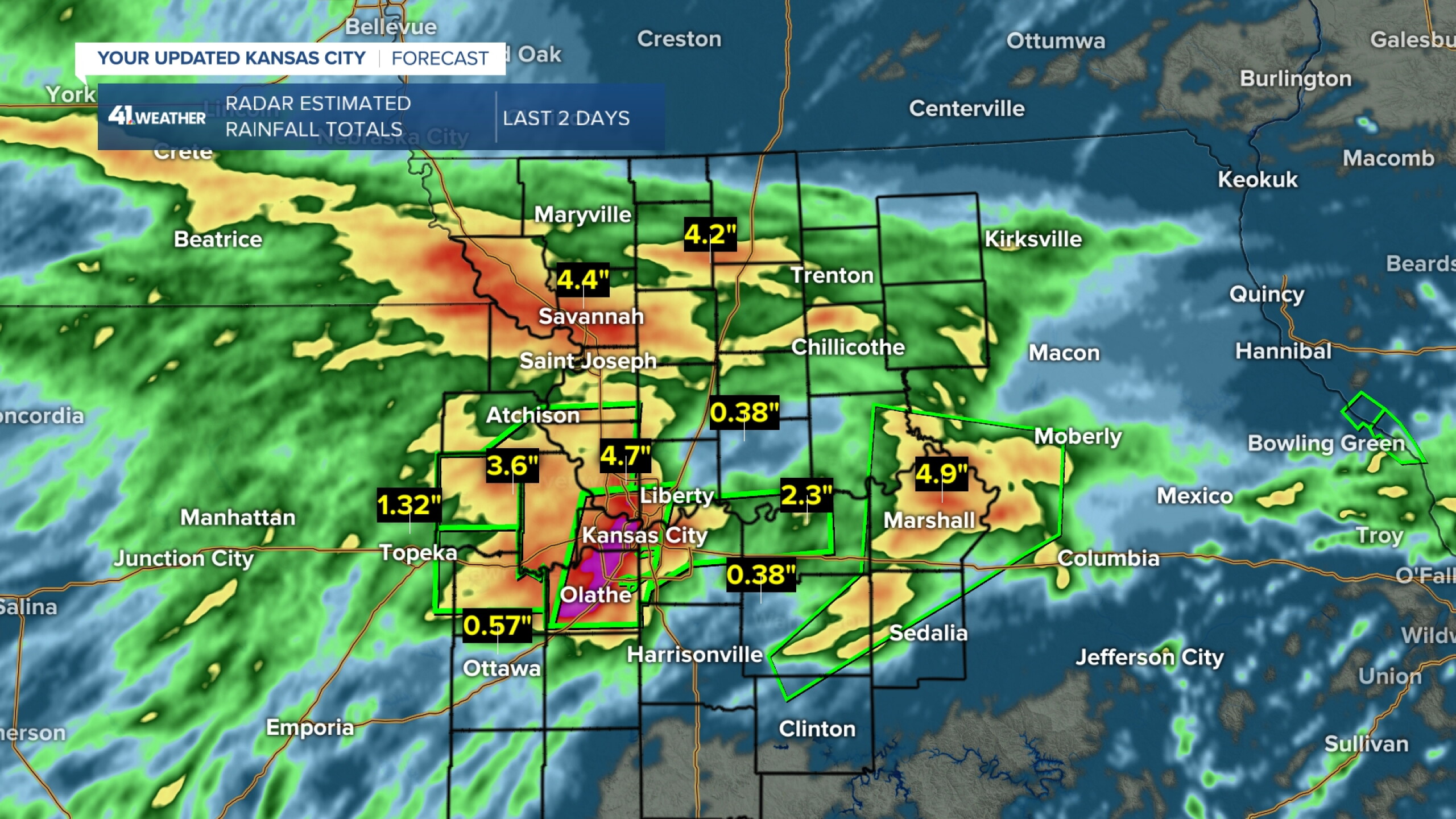 KSHB 41 Weather Blog | Kansas City area sees 4-6 weeks worth of rain in ...
