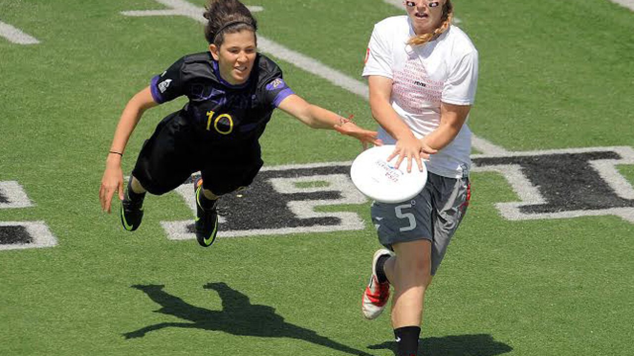 Disc-covered: Ultimate Frisbee devotees from around the world coming to tournaments here