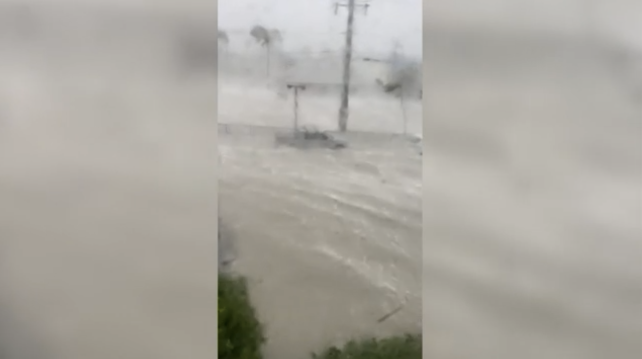 Fort Myers storm surge Hurricane Ian