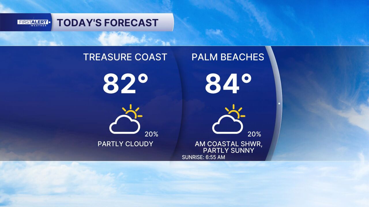 Today's weather April 17, 2026