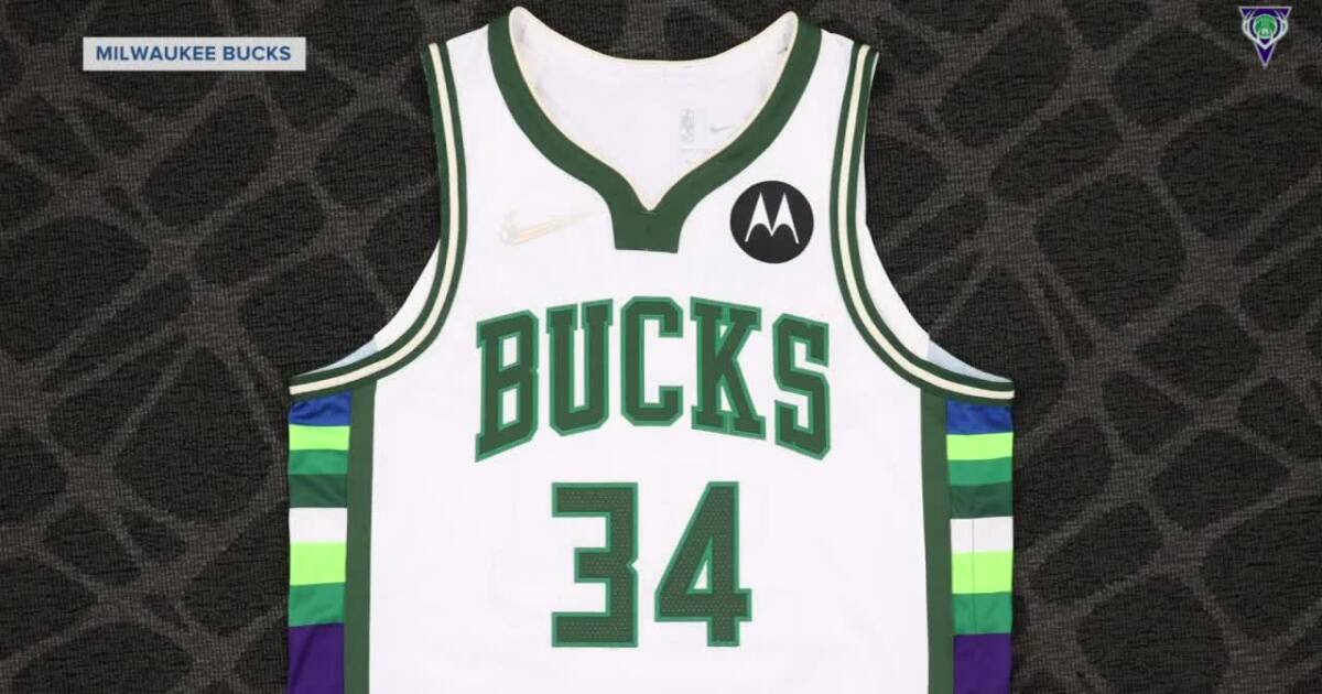 Giannis Antetokounmpo Bucks Nike 75th Anniversary City Edition