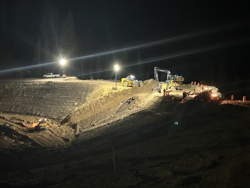 Wydot continues work on detour