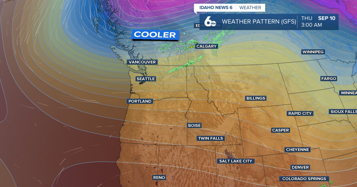 Stunning fall weather builds toward 87 degrees Thursday before a dramatic weekend cooldown