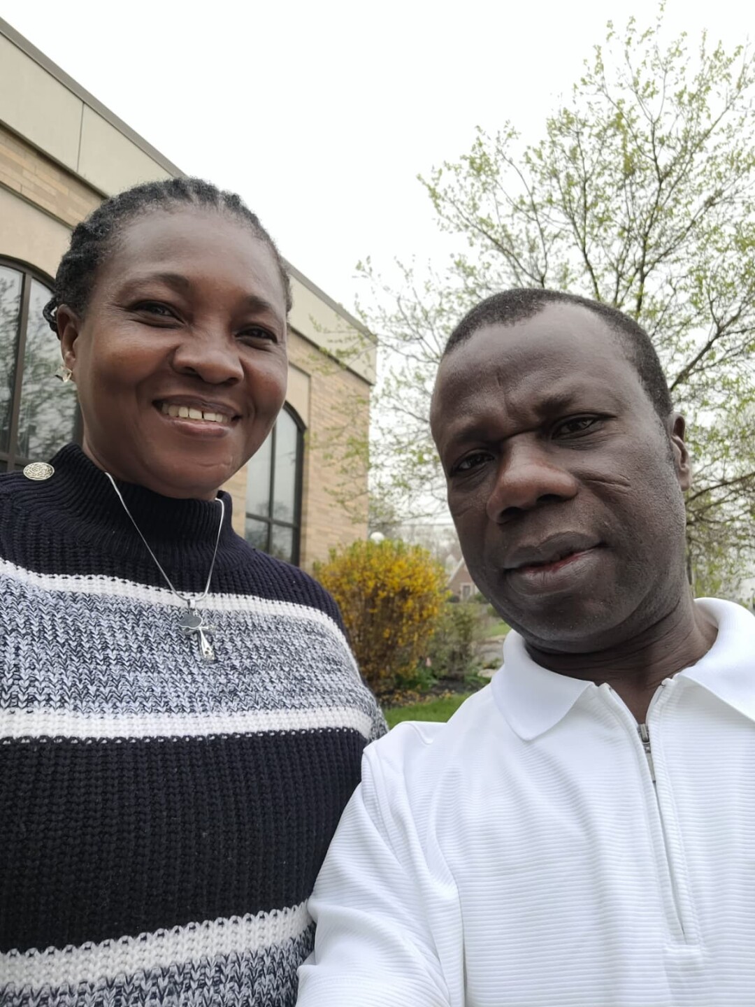 Clement Essilfie and Edith Obeng