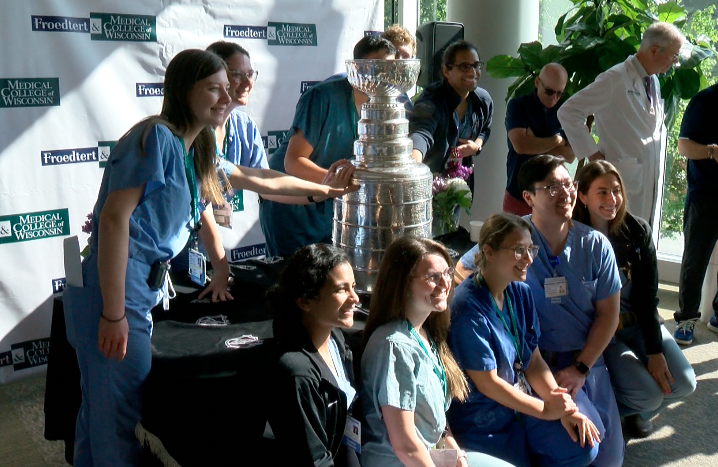 Stanley Cup visits Froedtert & the Medical College of Wisconsin