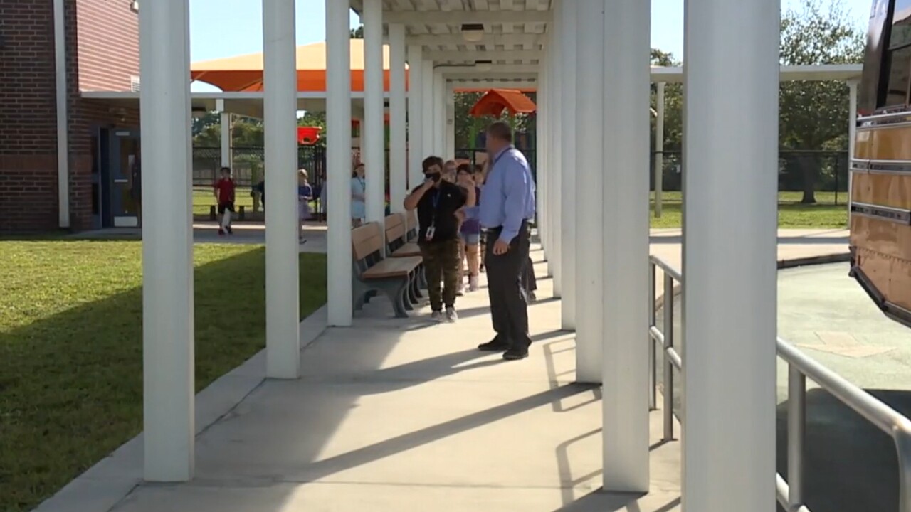 Martin County students take part in an evacuation and reunification drill in October of 2021.jpg