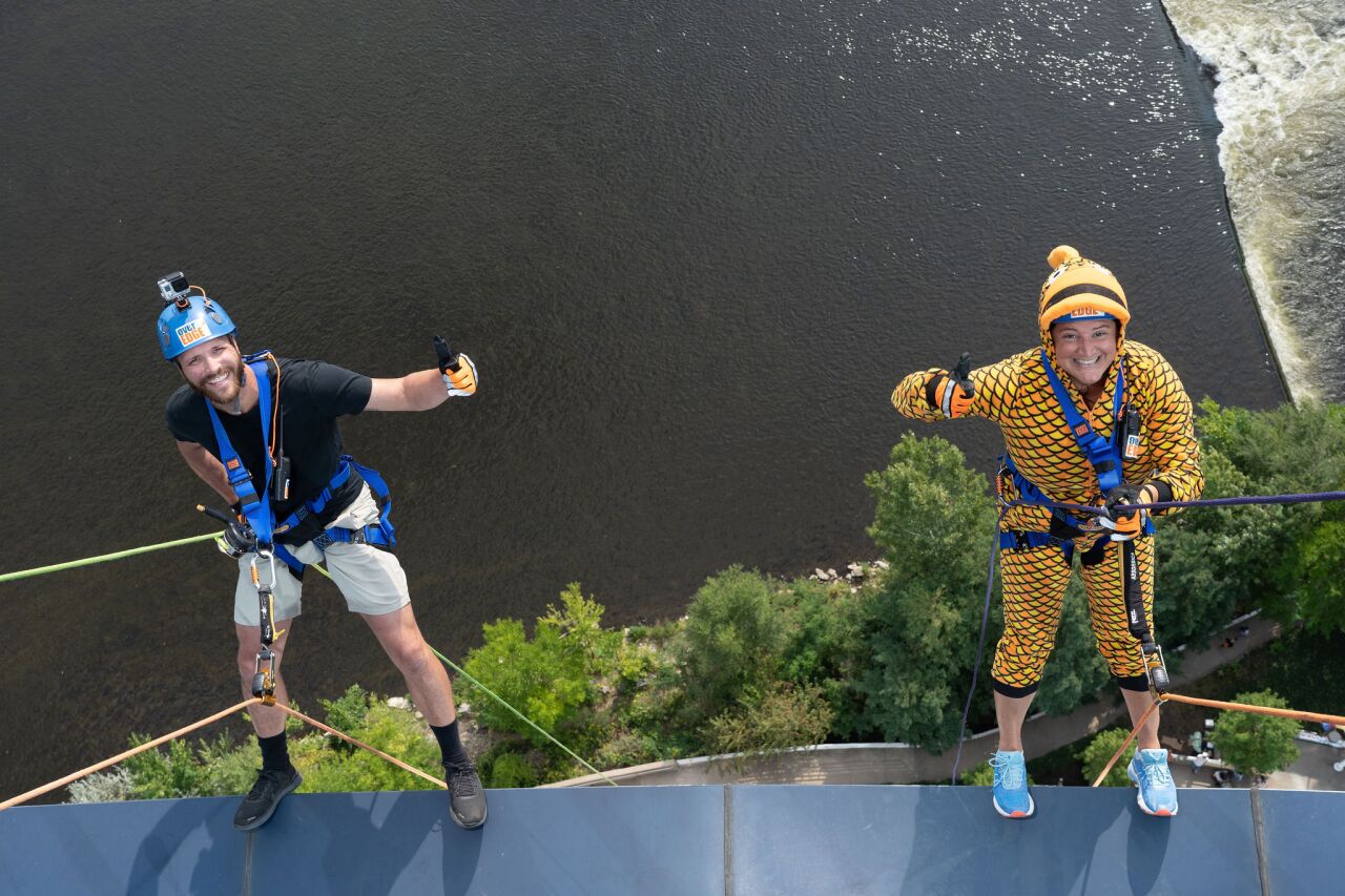Over the Edge Repellers above Grand River