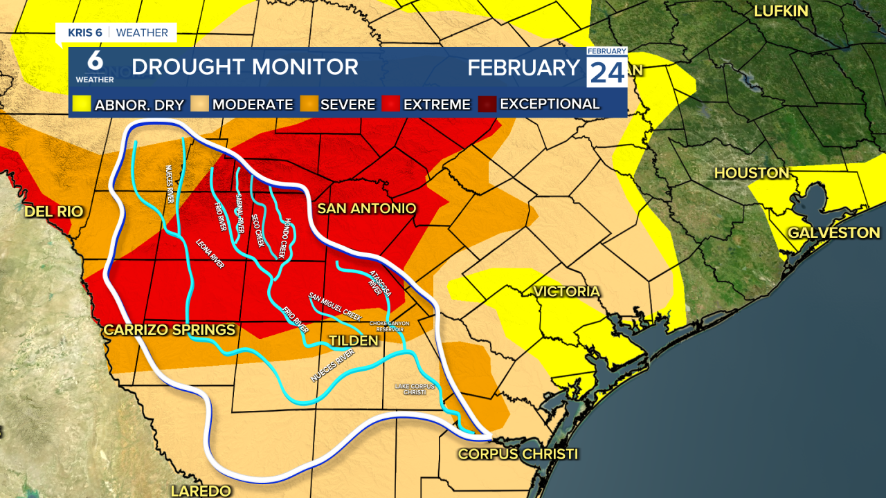 Drought Monitor 2-24-25