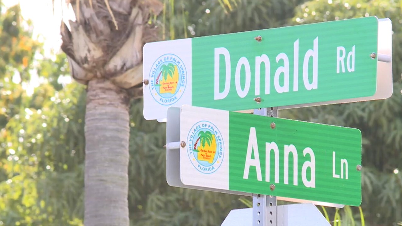 Corner of Donald Road and Anna Lane