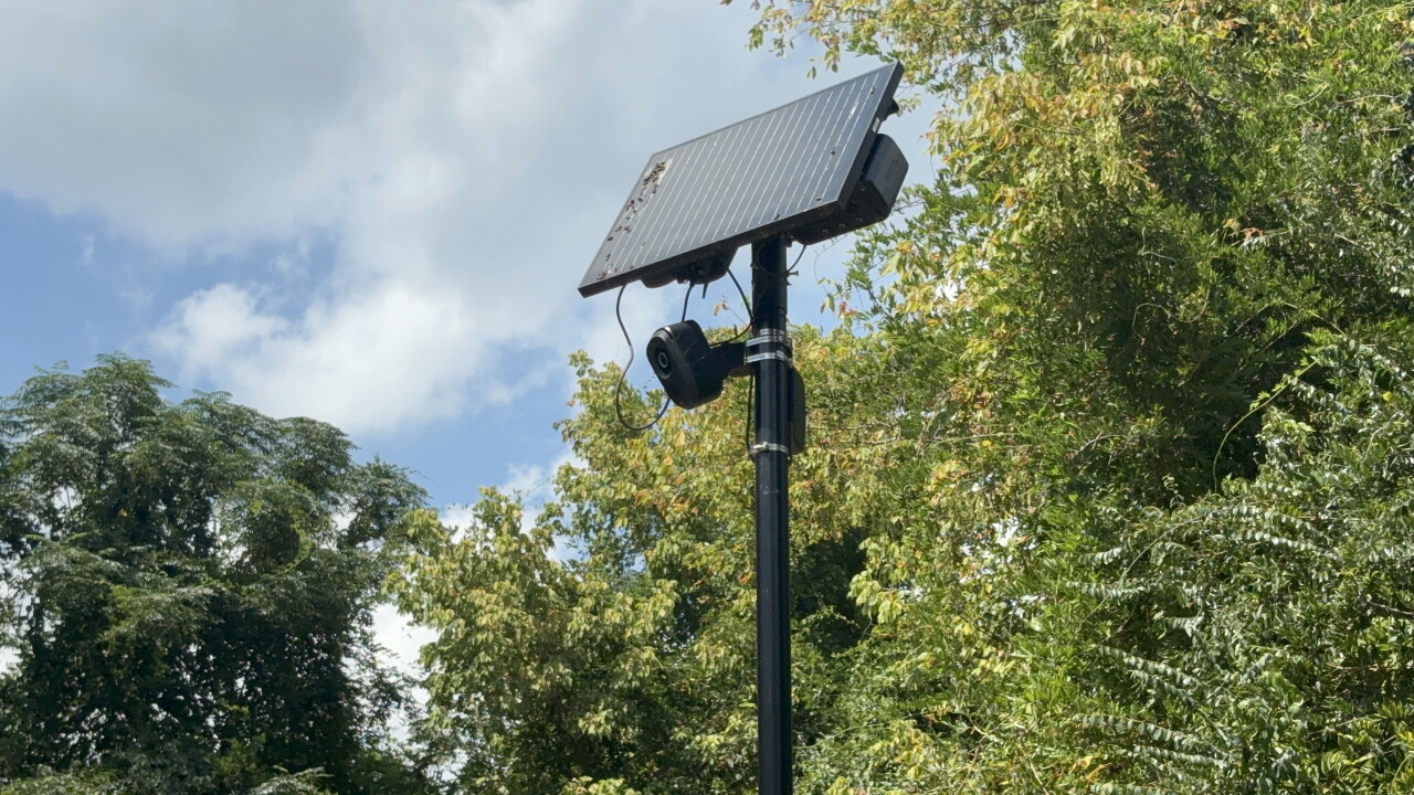 Camera at Lake Meade Park