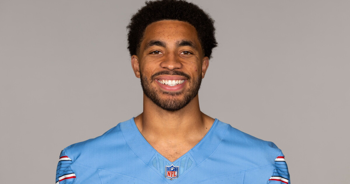 Wide Receiver der Tennessee Titans nimmt an einem Botschafterprogramm der ...