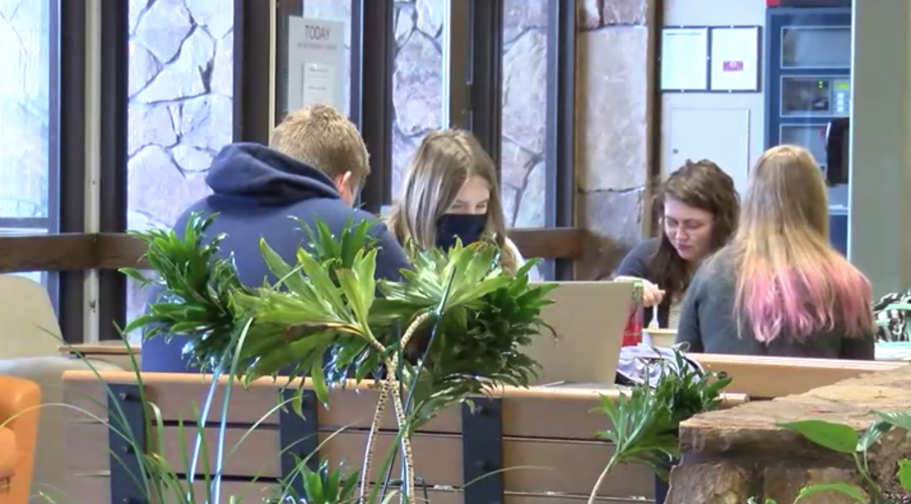 University of Montana interior eating