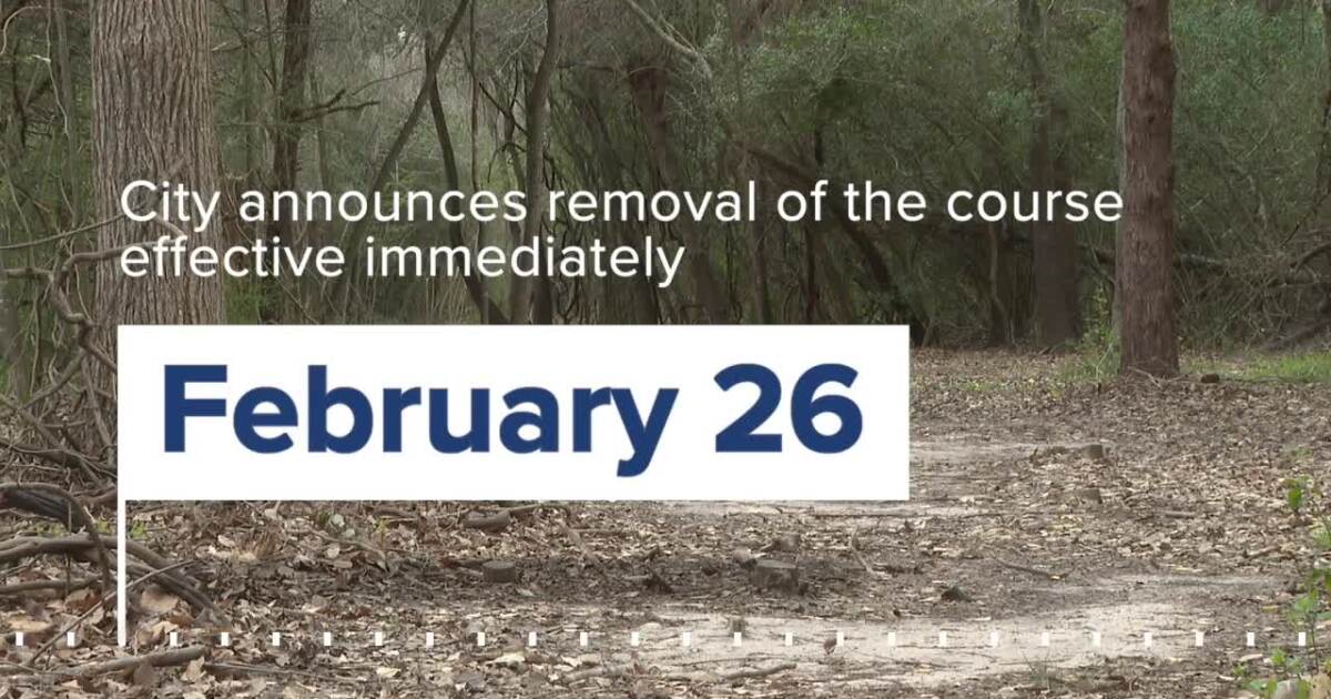City of Bryan removes disc golf course after weeks of discussion City of Bryan removes disc golf course after weeks of discussion