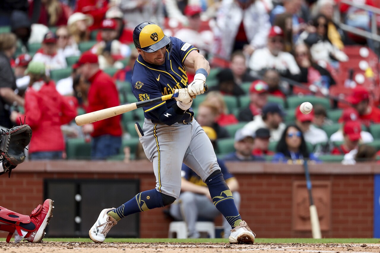 Brewers Cardinals Baseball