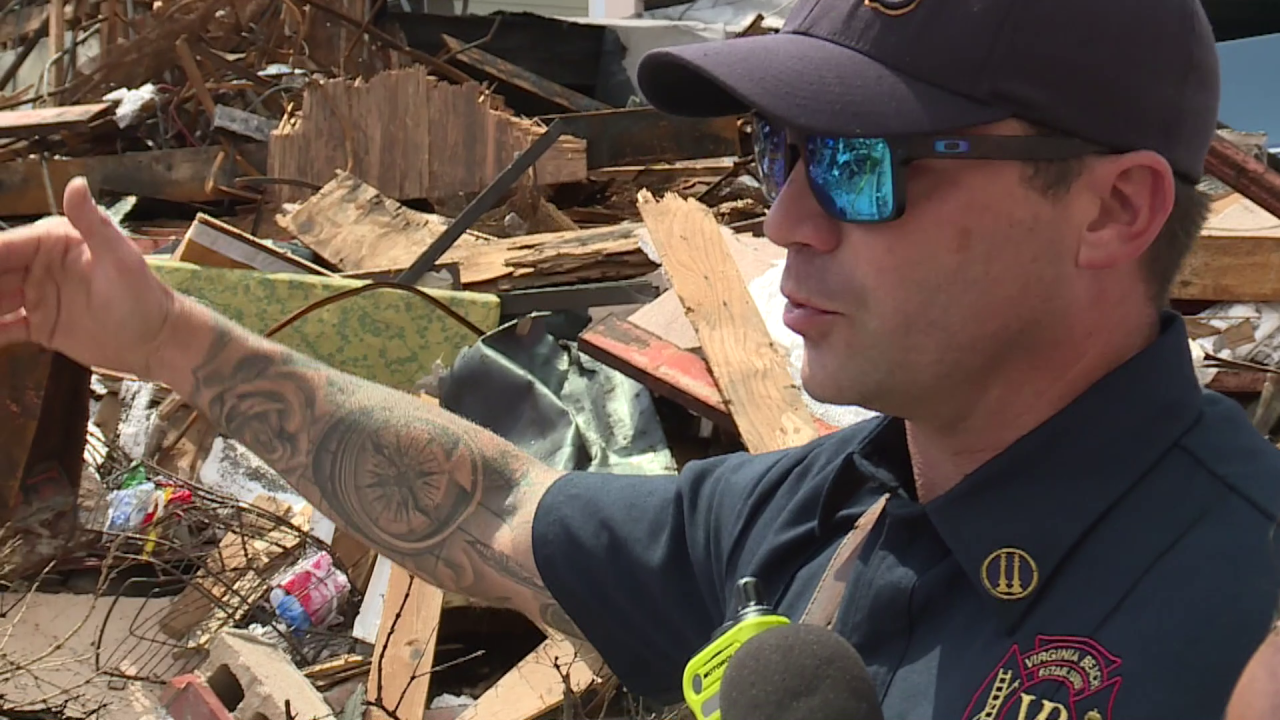 Virginia Beach Firefighter Chris Dycus