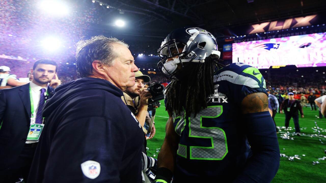 The best photos of Super Bowl XLIX