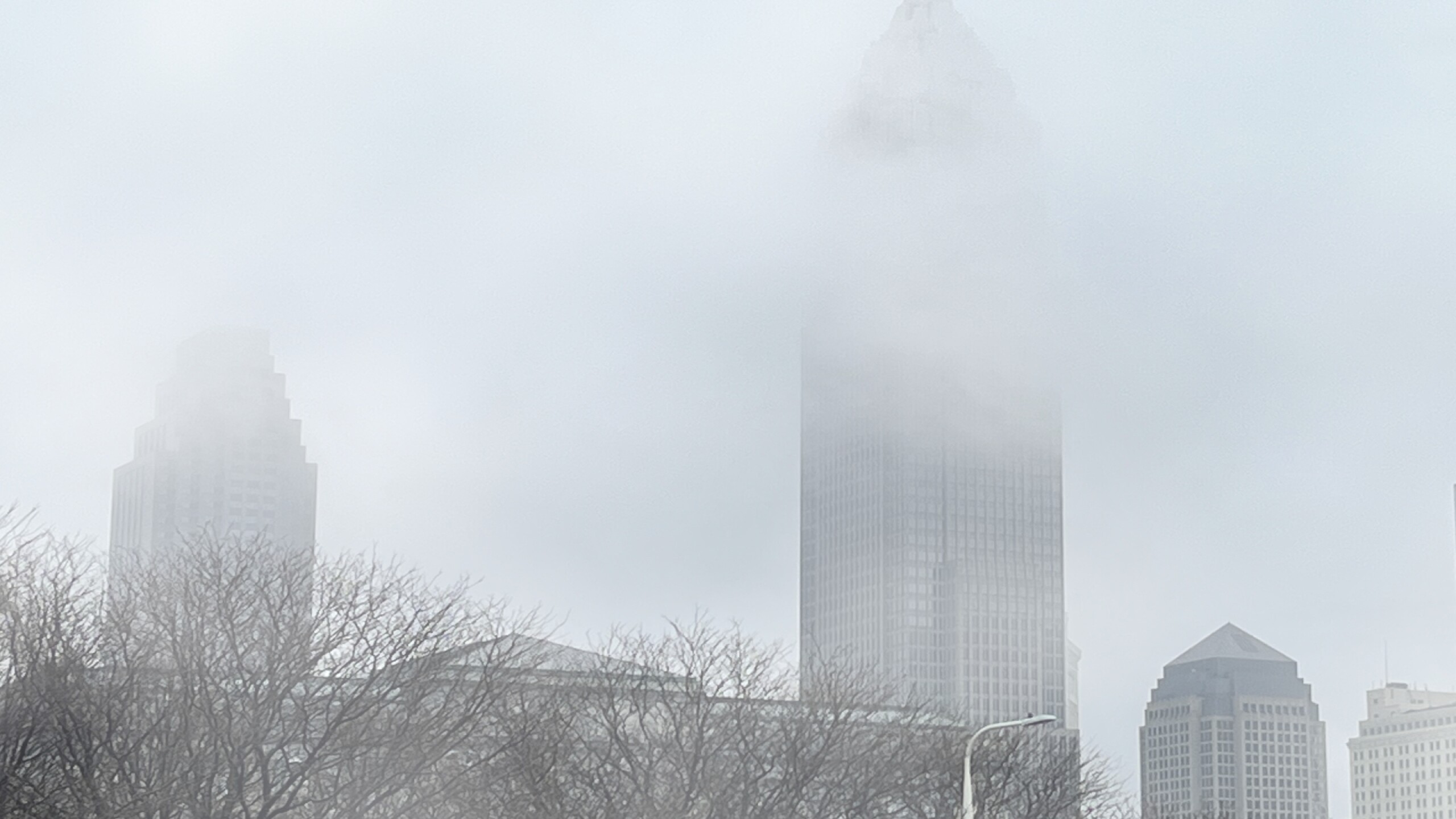 Why has it been so foggy lately?
