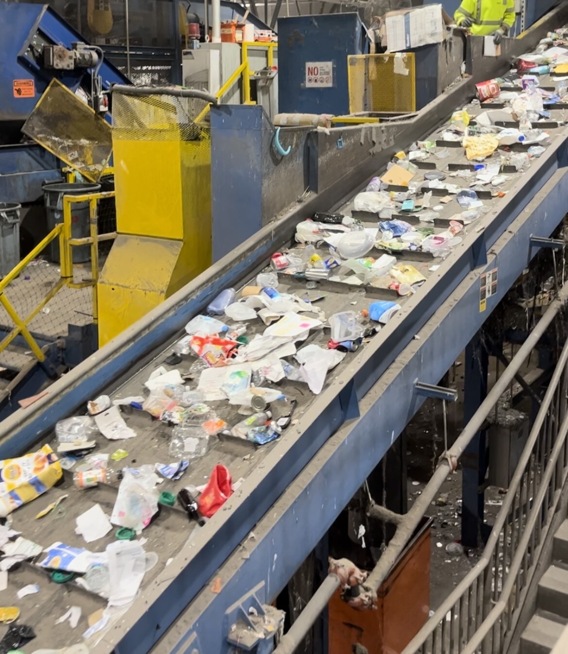 Separating recycled materials at the Kent County Recycling and Education Center.jpg