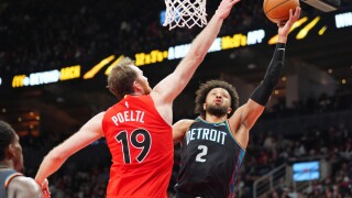 Pistons Raptors Basketball