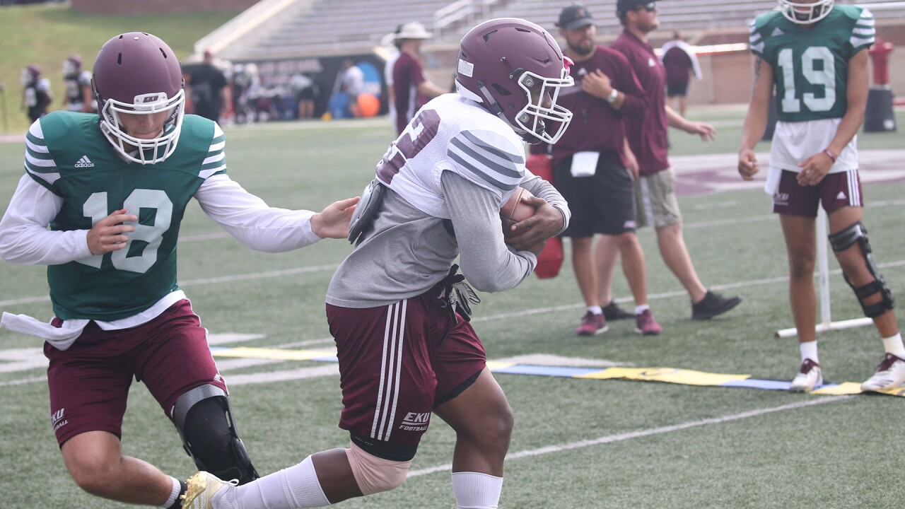 2019 Eku Preseason Football Camp Running Backs