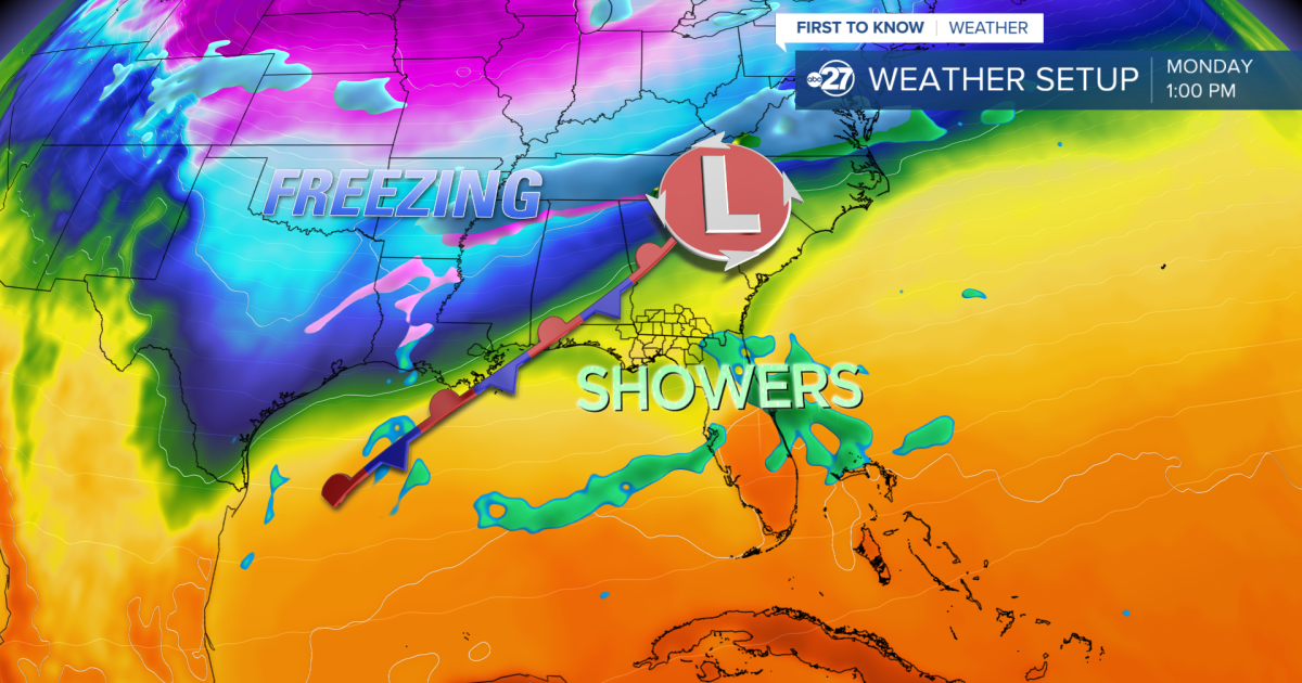 A mild start to the week makes way for very cold weather heading into ...