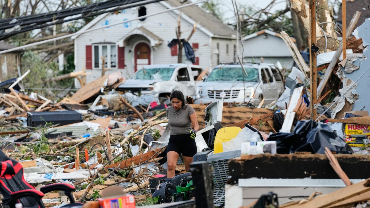 APTOPIX Wisconsin Tornado
