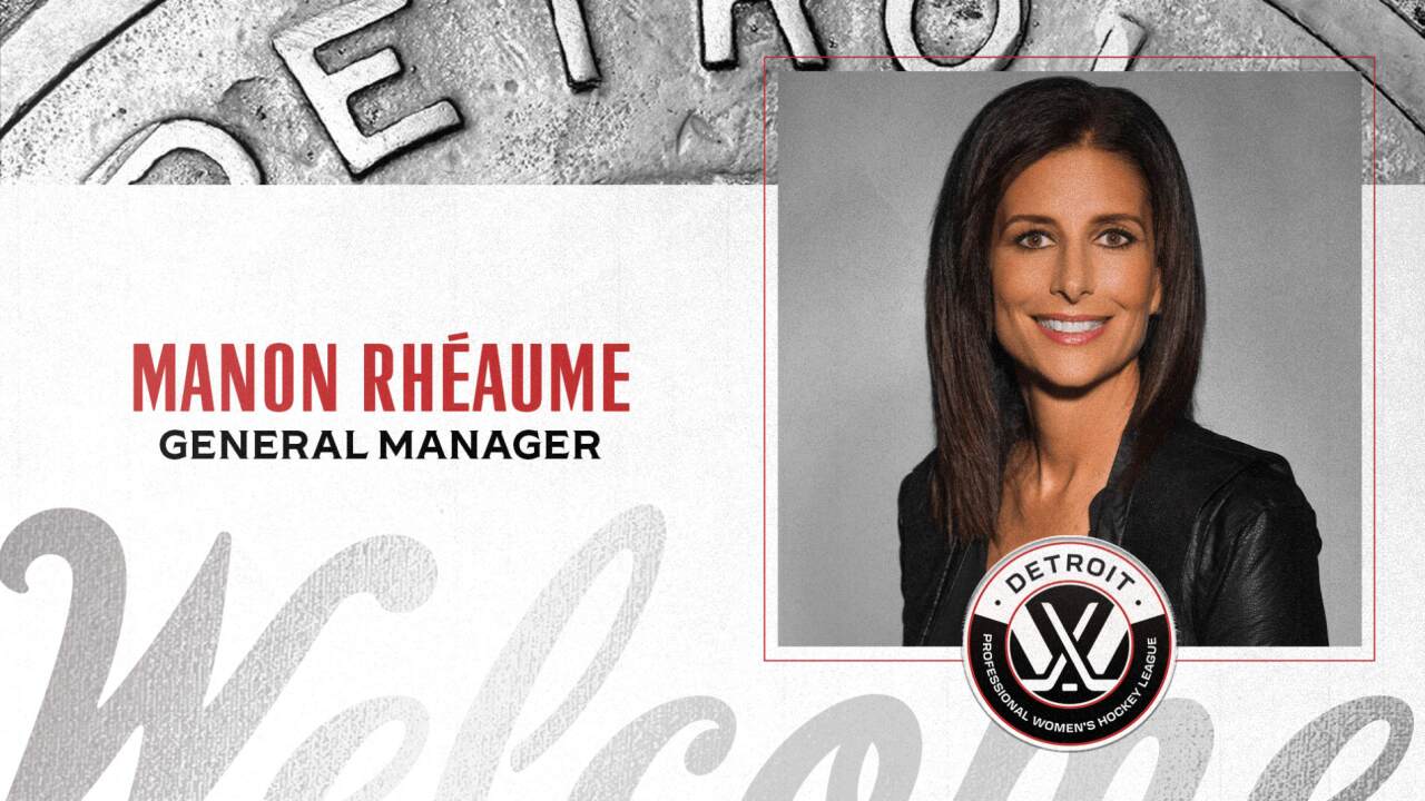 Manon Rhéaume PWHL Detroit