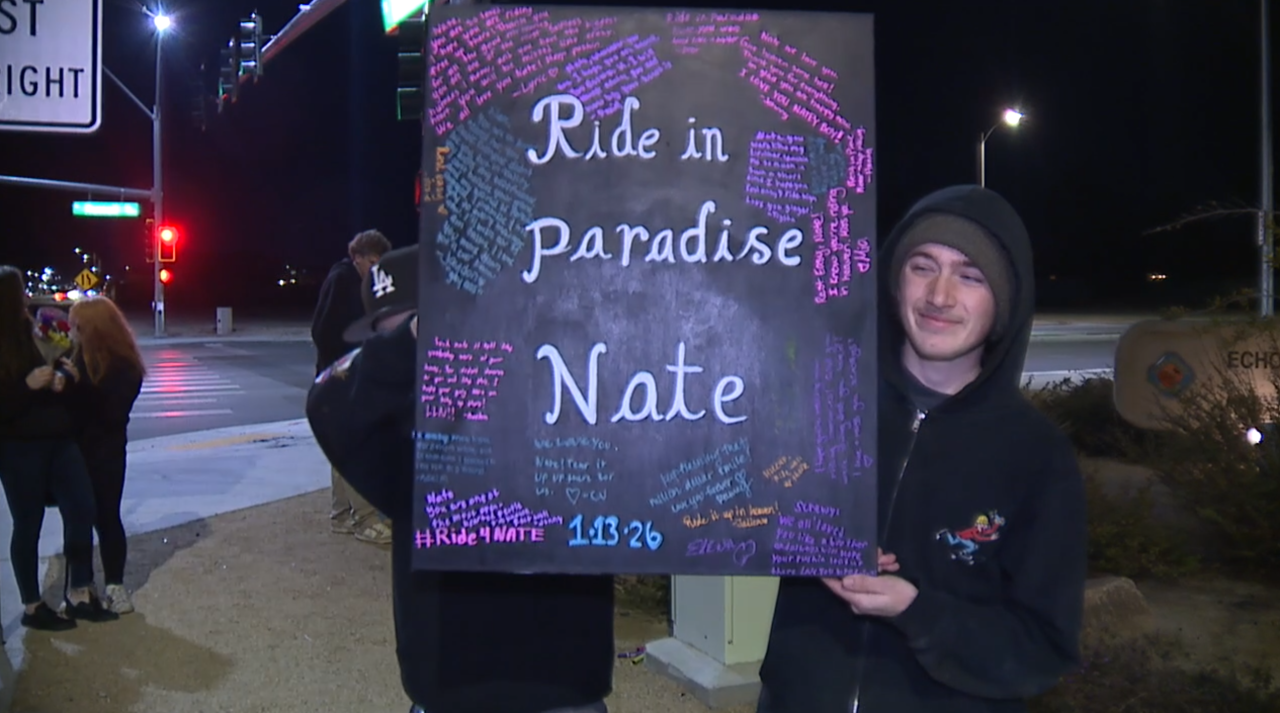 Motorcyclist remembered at vigil after fatal crash in southwest valley