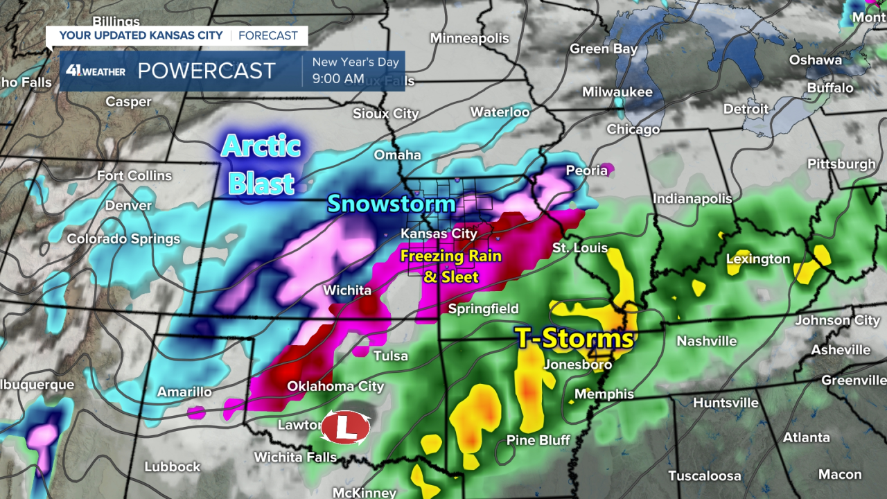 A Major Winter Storm Takes Aim On Kansas City