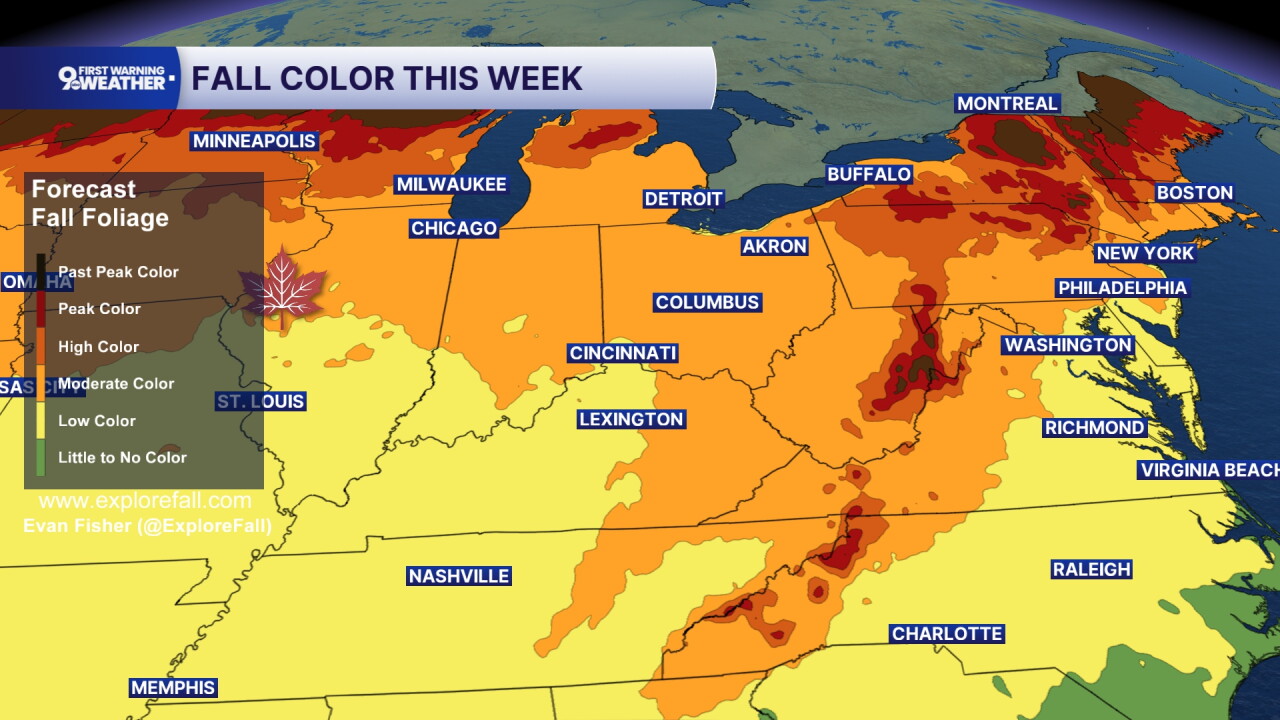 Fall Color Update