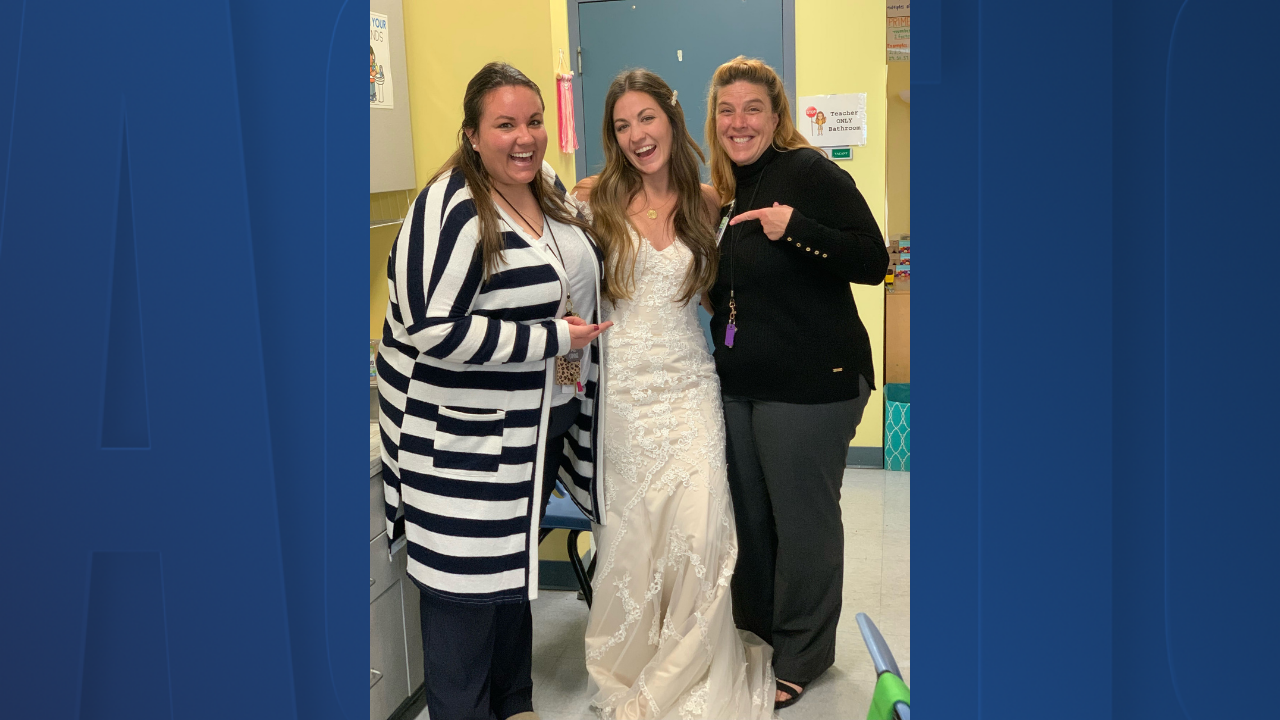 'Every dress has a story' | Hillsborough County teachers pick out free wedding dresses