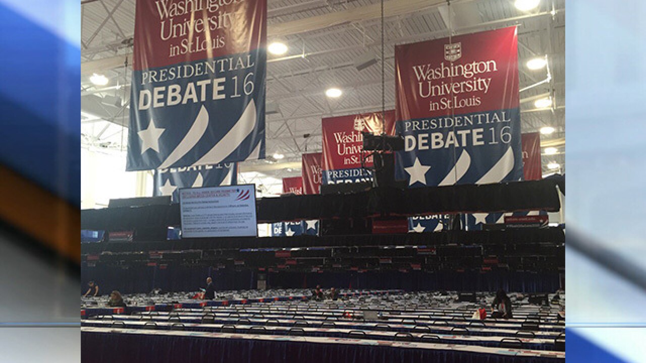 PHOTOS: Second presidential debate in St. Louis