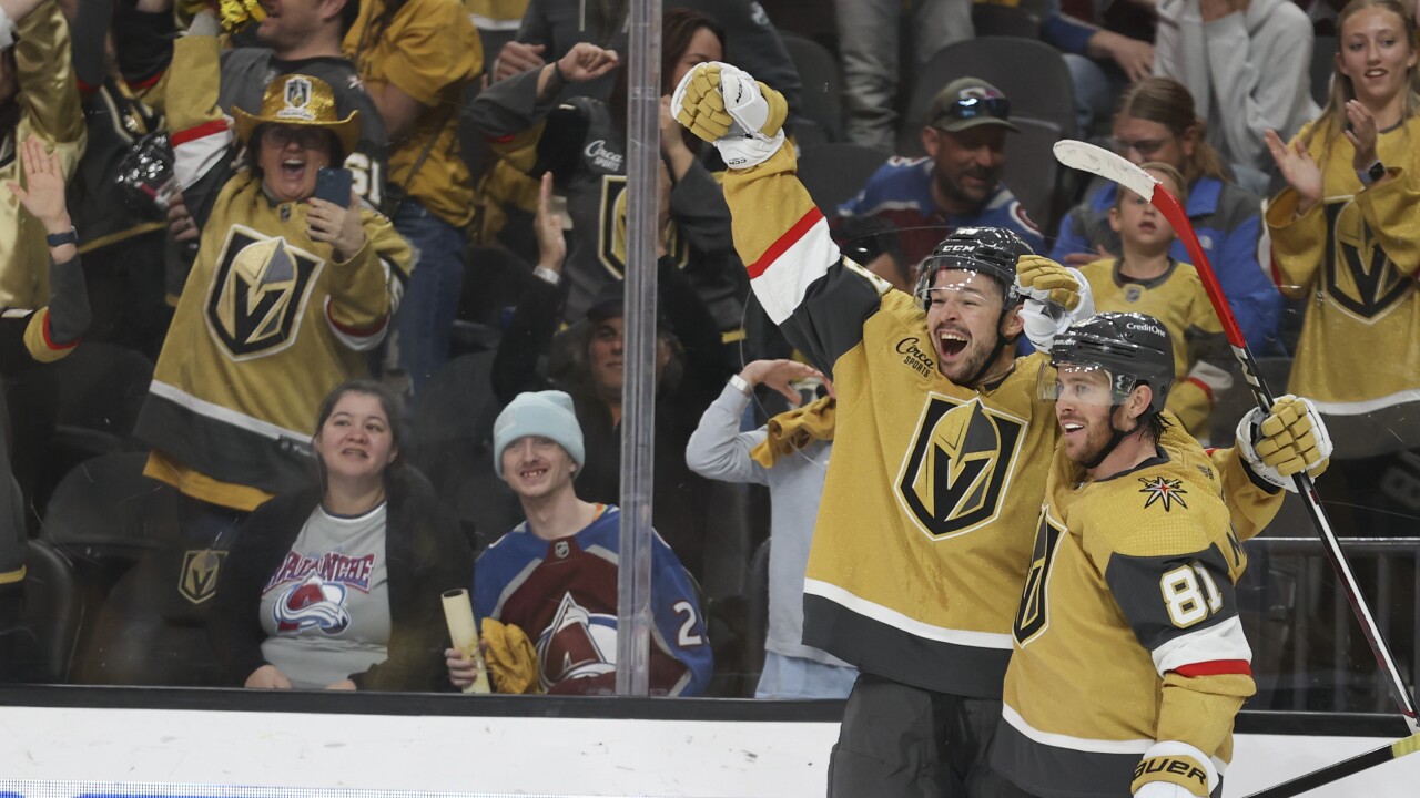 Vegas Golden Knights Stanley Cup playoffs first round scheduled